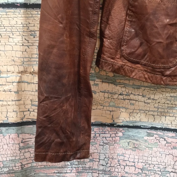 Z BRAND BURNT BROWN JACKET SIZE L - Picture 3 of 16